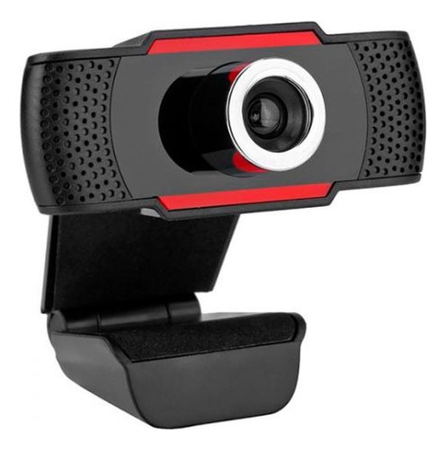 Webcam Com Microfone Câmera Usb Para Pc Full Hd 1080p Ct Si Color Black Preto