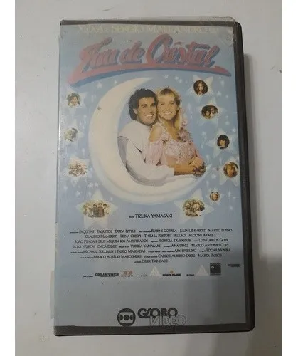 Fita Vhs Xuxa E Sérgio Mallandro Em Lua De Cristal -original Fita Vhs Xuxa E Sérgio Mallandro Em Lua De Cristal -original
