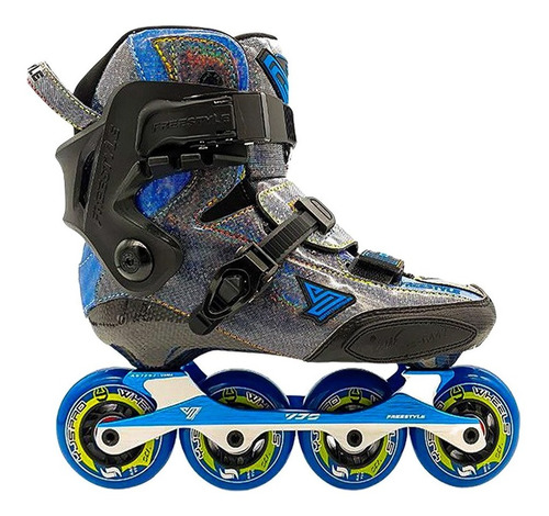 Patin Freestyle Yjs X8 Azul