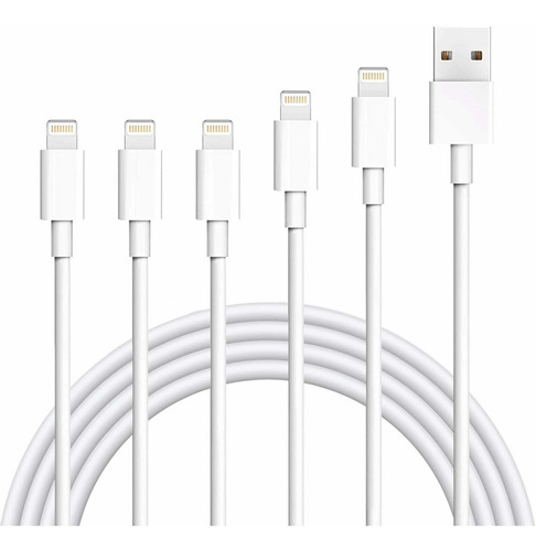  Charger Atill 5 Pack 3ft/3ft/3ft/6ft/10ft Cable Ipho