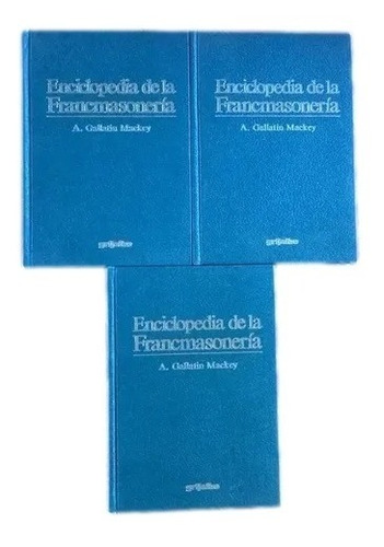 Enciclopedia De Francmasoneria A Gallatin Mackey 4 Tomos Z4