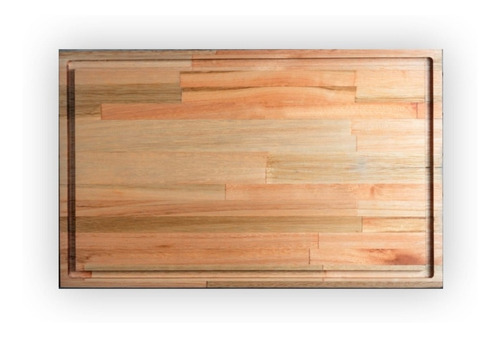 Tabla De Madera Para Asado Cocina Eucalipto 45 X 25