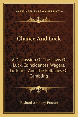 Libro Chance And Luck: A Discussion Of The Laws Of Luck, ...