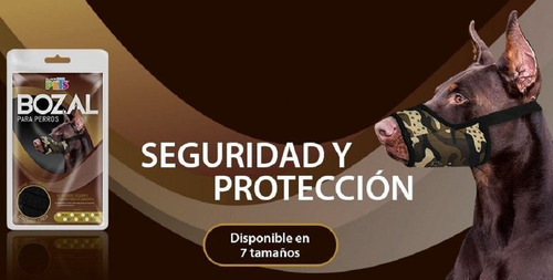 Bozal Para Perro Con Forro De Malla Xxch Cód. Tx40751