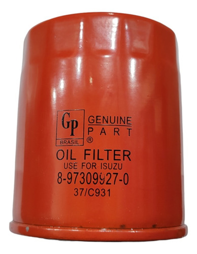 Filtro Aceite Isuzu D-max 3.0 Dsl