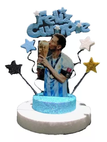 Adorno De Torta - Messi - Selección Argentina