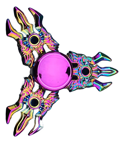 Hand Spinner Fidget Martelo Mjonir Thor Giratório Metal Spinner Tridente