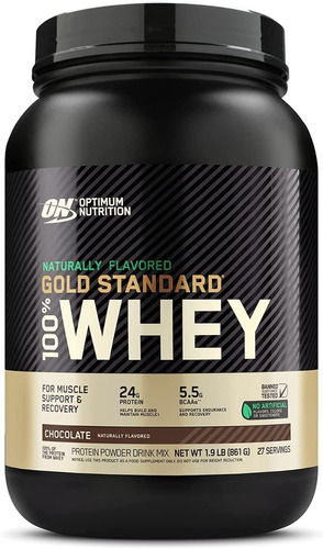 Gold Standard Whey Naturally Flavored On 861g Stevia Cacao