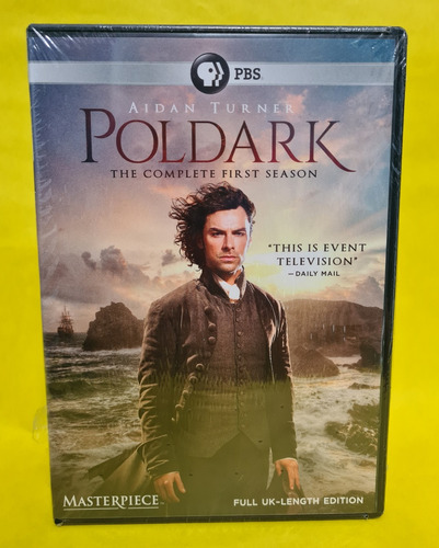 Serie Dvd / Poldark / Aidan Turner / Primera Temporada