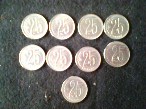 Moneda 25 Céntimos De Bolivar 2009 