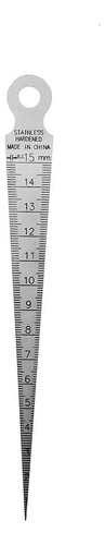 Calibre Cónico De Acero Inoxidable De 1-15 Mm, Abertura Del