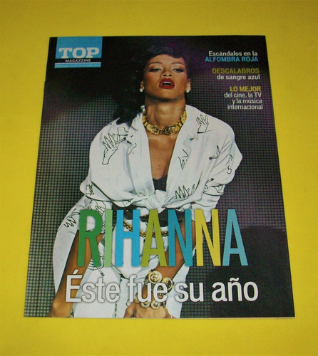 Rihanna Revista Top Magazzine 2012 Jennifer Lawrence
