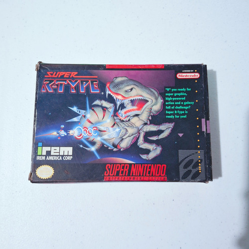 Super R Type Snes Con Caja (Usado)