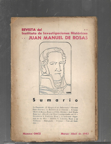 Revista Instituto Juan Manuel De Rosas. Nº11