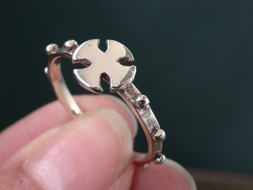 Imagen 2 de 3 de Luli Oferta Anillo Plata 925 Rosario Vazco Unisex