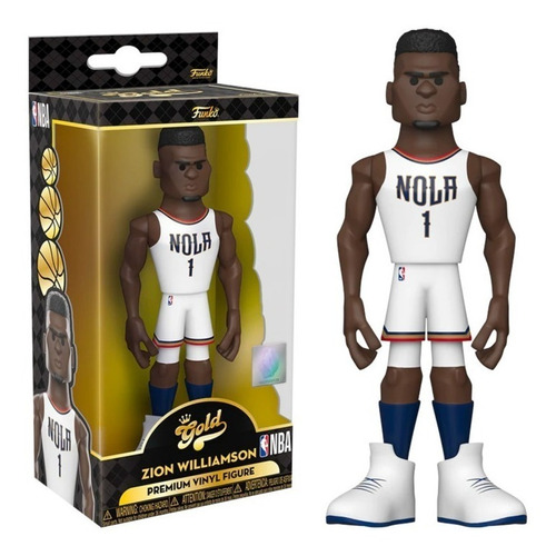 Funko Gold Zion Williamson Pelicans Nba Original