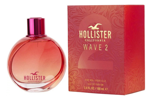 Perfume Hollister Wave 2 Para Damas 100ml. Original