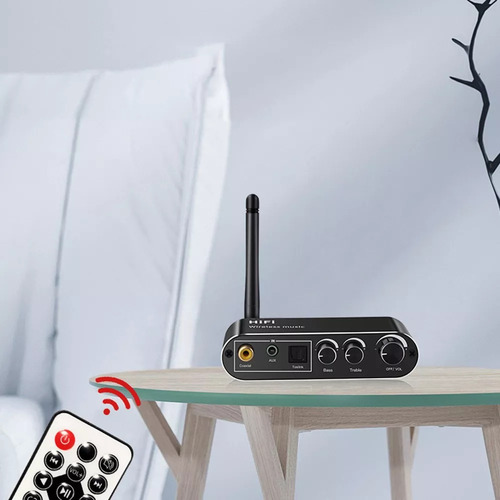 Convertidor De Audio Digital Analógico Óptico Bluetooth
