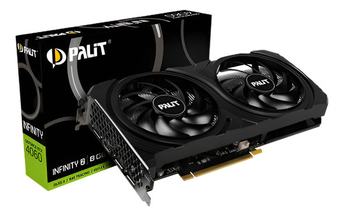Placa De Vídeo Rtx 4060 8gb Gddr6 Palit Infinity 128 Bits