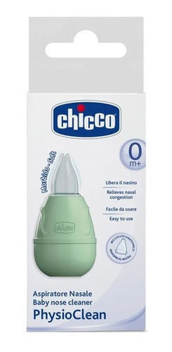 Aspirador Nasal Bebes Chicco Phisyo Clean Sacamoco