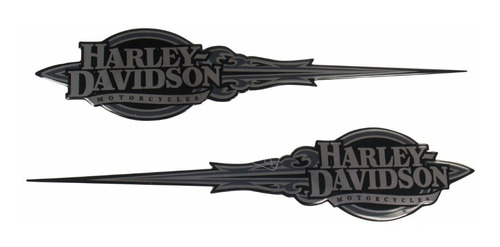 Emblema Adesivo Resinado  Harley Davidson Rs22