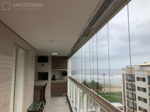 Imagem 5 de 30 de Apartamento 03 Dormitórios 02 Suítes Frente Ao Mar Em Bertioga - Ap00061 - 33903285