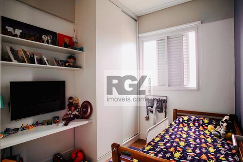 Imagem 11 de 30 de Apartamento À Venda, 60 M² Por R$ 524.000,00 - Macuco - Santos/sp - Ap7956