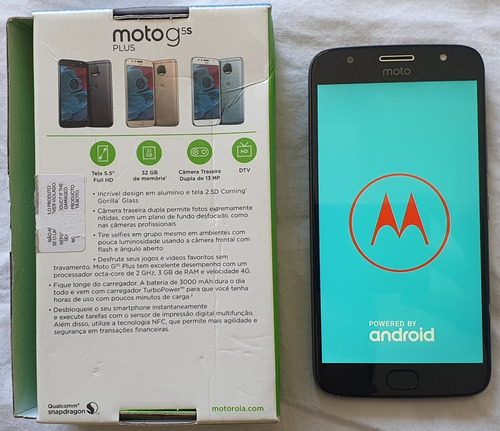 Celular Motorola Moto G5 Plus Tv 32gb 5,5¨mod Xt1802