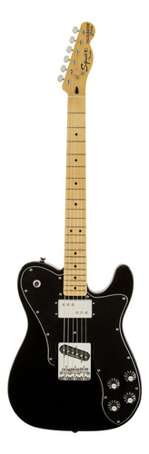 Guitarra eléctrica Squier by Fender Vintage Modified Telecaster Custom de tilo black brillante con diapasón de arce