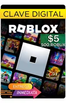Comprar Roblox Gift Card Digital $5 Usd - 500 Robux