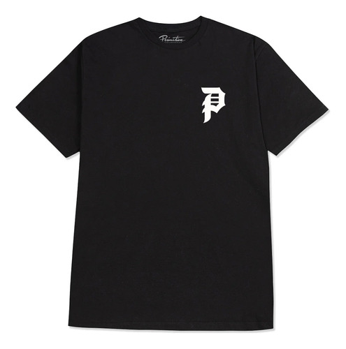 Polera Skate Primitive Vida Mexico Black Laminates