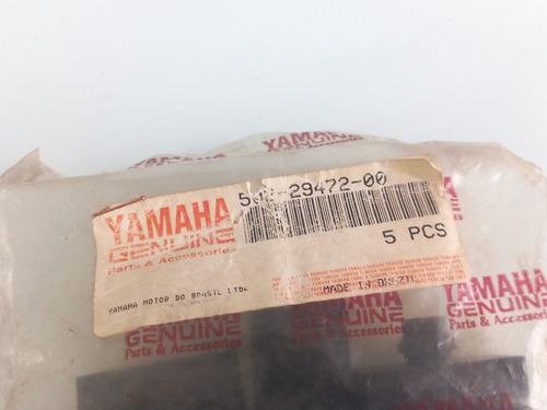 Kit 3 Coxim Banco Dt180 Original Yamaha Única