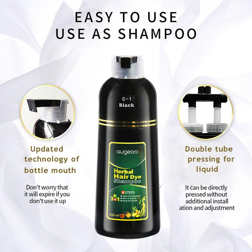 Shampoo Natural Lymznus Para Cabelos Pretos De Até