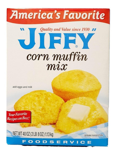  Jiffy Corn Muffin Mix 1.13kg