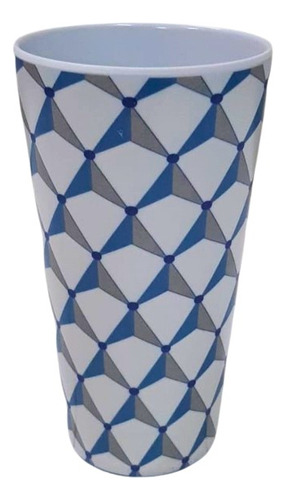 Vajillla Elegante Cuadrada De Plástico Tipo Melamina 4 Pers Color Azul Cuadrada Azul