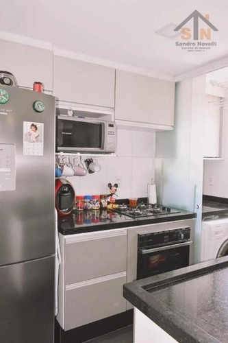 Imagem 6 de 16 de Apartamento Com 2 Dormitórios À Venda, 45 M² Por R$ 186.000,00 - Água Chata - Guarulhos/sp - Ap0194