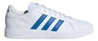 Tenis Casual adidas Grand Court Td Hombre Blanco