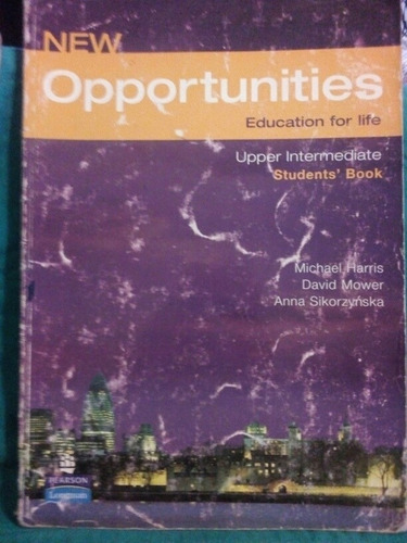 New Opportunities Upper Internediate Students' Book
