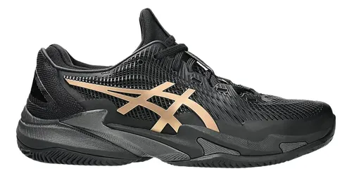 Tênis Asics Court Ff 3 Novak Clay Night Energy Preto