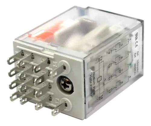 Relé Subminiatura 4 Contatos Reversíveis Tna4rc3 - Metaltex
