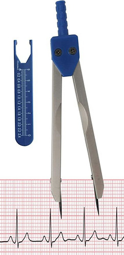Ecg Ecg - Divisor De Electrocardiograma, De Color Azul