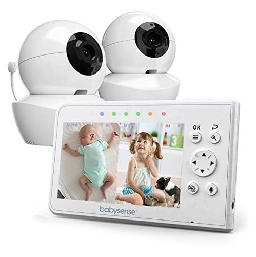 Babysense Baby Monitor, 4.3  Pantalla Dividida, Video Vvrhh