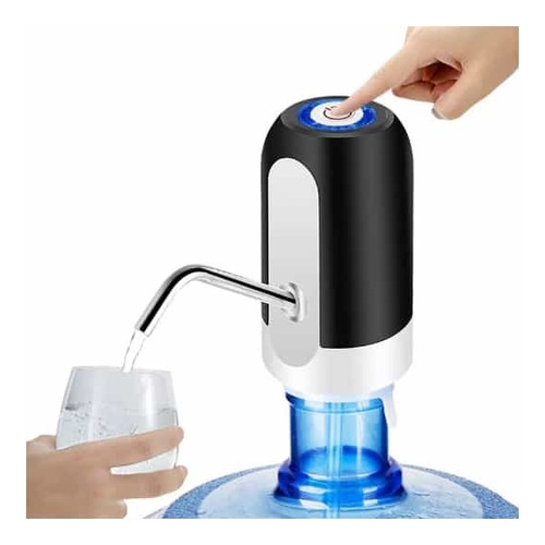 Dispensador De Agua Electrico Para Botellon Usb Recargable