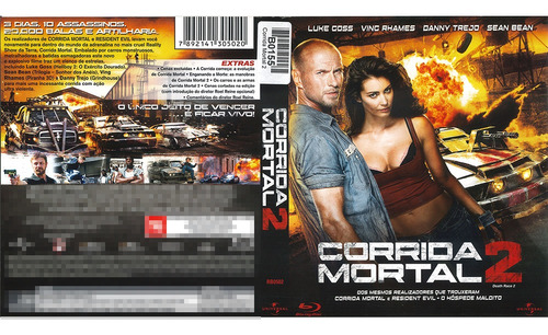 Blu-ray Corrida Mortal 2 Usado