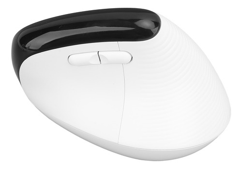 Mouse Vertical Branco Branco Sem Fio Com Design Ergonômico D