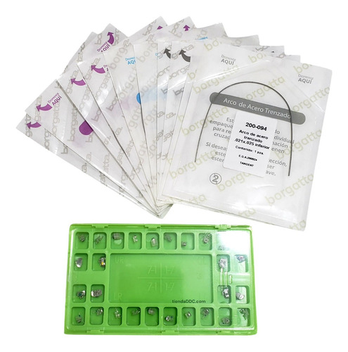 Kit De Brackets Autoligado Interactivo Iline metalico