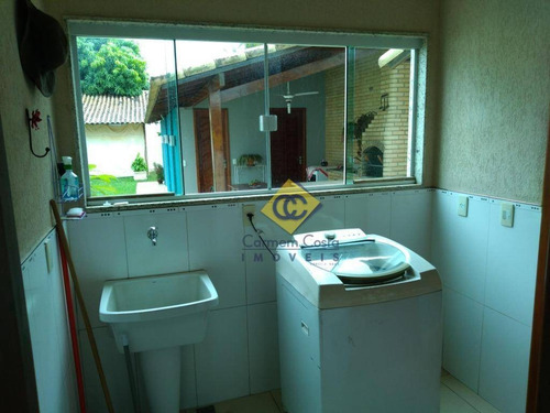 Imagem 10 de 30 de Casa Com 5 Dormitórios À Venda, 235 M² Por R$ 950.000,00 - Residencial Camping Do Bosque - Rio Das Ostras/rj - Ca1870