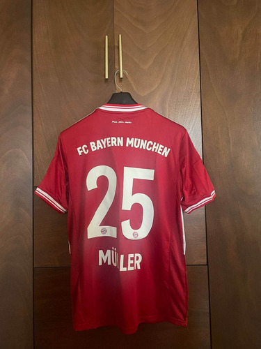 Jersey Playera Fútbol Retro Bayern Munich Muller Final 12-13