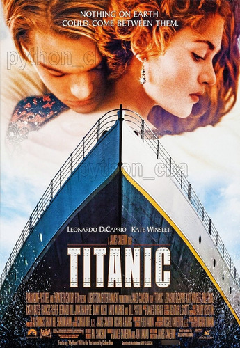 Pósters Titanic - 1997 - 120x85 Cm..