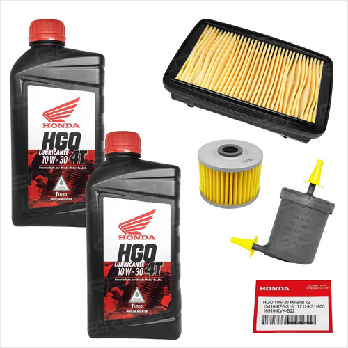 Kit Service Honda Cb 250 Twister Completo Original M1